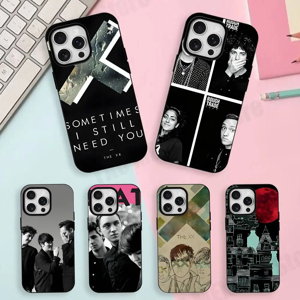 

Band The XX Frosted Soft Silicone For Phone Case For Iphone 11,12,13,14,15,16,17 Pro Max XS Wireless Charge Magnetic Cover