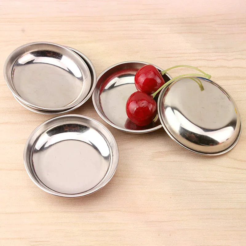 2/6Pcs Stainless Steel Painting Color Bowls Oil Paint Trays Paint Color Mixing Cups Color Mixer Painting Tools