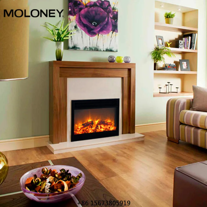 29 Inch 1 Year Warranty Insert LED Electric Fireplace With Remote Control