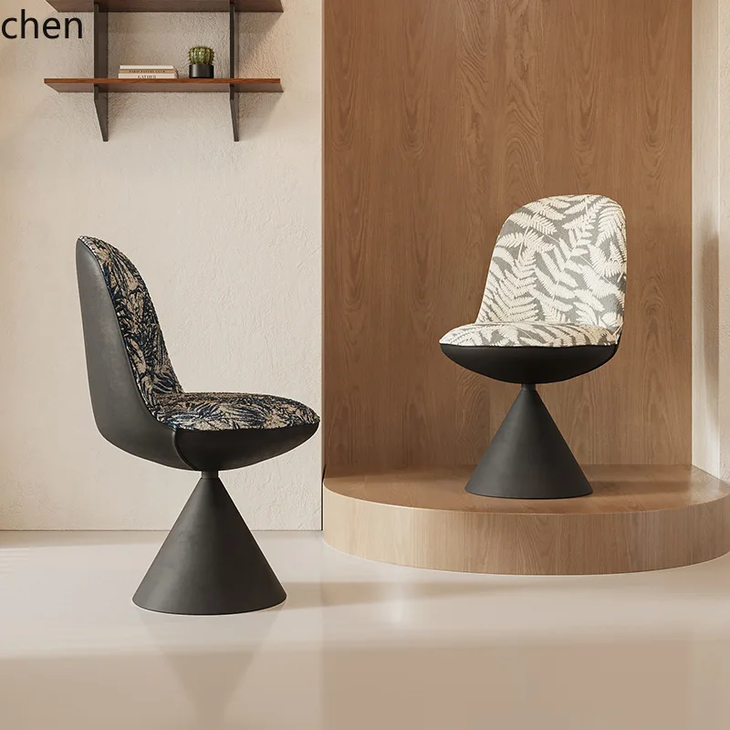 CZ  Single Sofa Chair Makeup Chair Simple Rotating High-end Makeup Stool Single Chair