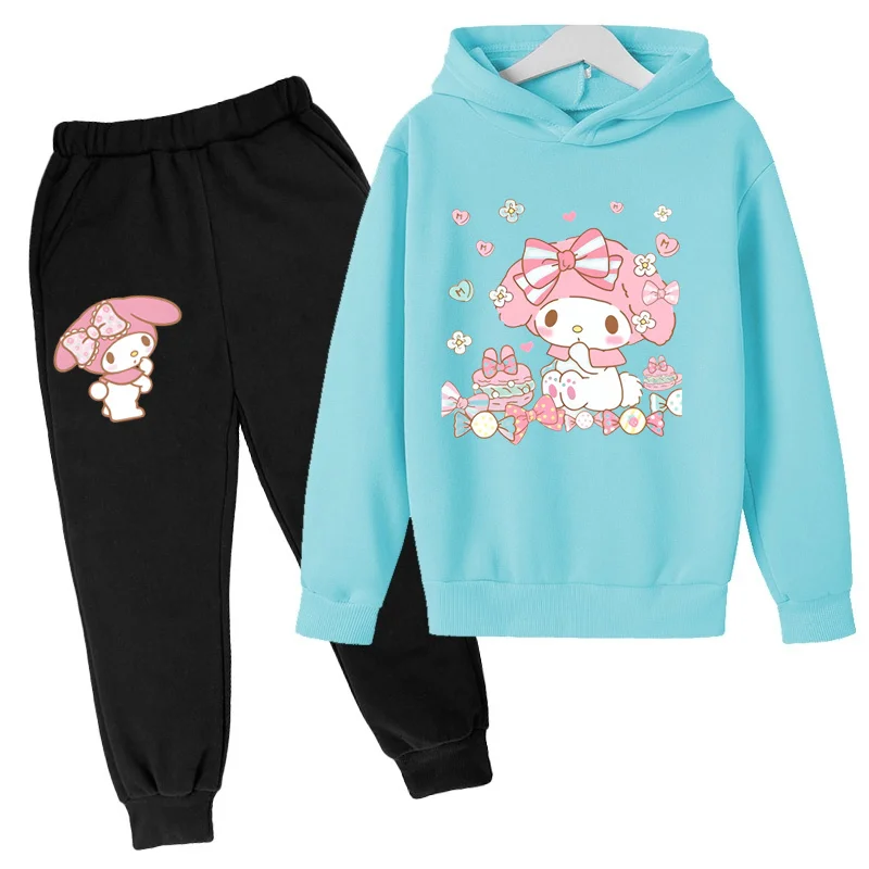 Kids Sportswear Boys and Girls Set Hoodies and Pants 2-12 Year Old Kids Hoodie Two Piece Set Hoodie leisure time  Sportswear