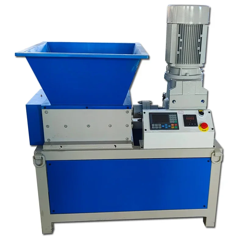 

Small Home Waste Shredder Machine Plastic Metal PVC PET Crusher for Food Vegetable Meat Non-Metal Waste Shredding