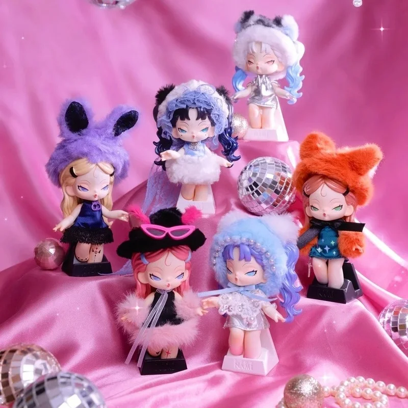 

New Original DODONAMI Blind Box Midnight Disco Series Doll Mystery Box Pendant Anime Figurines Model Toys Aesthetic Gifts