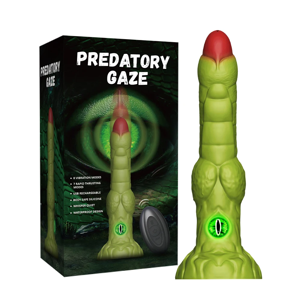 Ferngesteuerter, teleskopischer Vibrationsvibrator für die weibliche Masturbation – freihändig und mit Ein-Knopf-Funktion – Alien-Dildo-Sexspielzeug für Frauen_voghion.com
