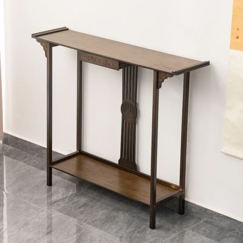 

Entrance table Entry living room decorative cabinet Zen foyer end view table
