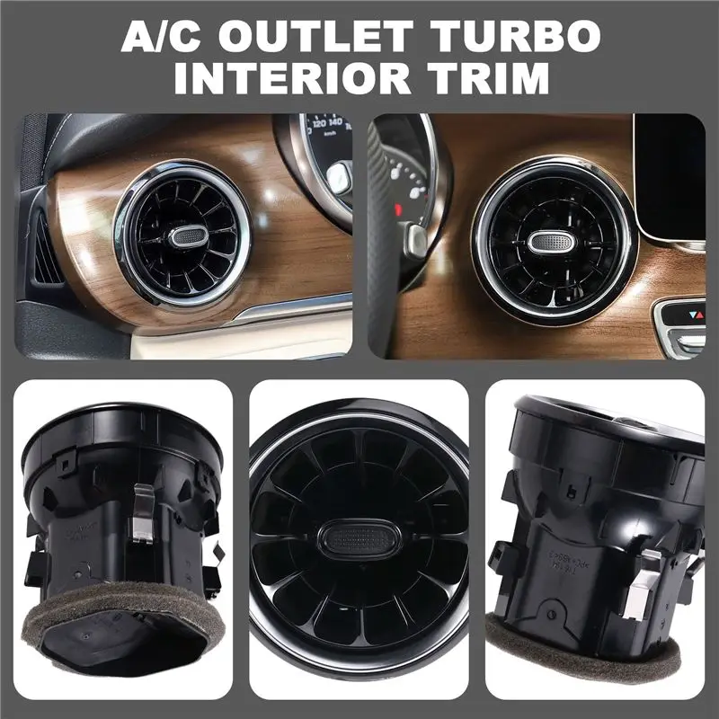 A21E-Dashboard Air Condition Vent A/C Outlet Turbo Interior 4478308502 For Mercedes Benz V Class W447 Vito EQV Valente 2024
