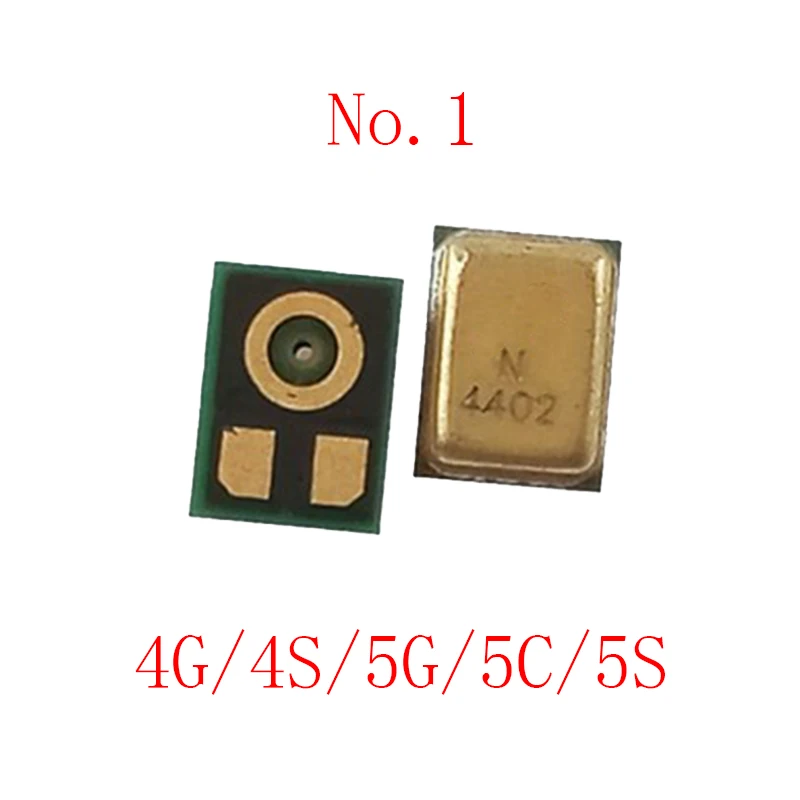 10pcs Inner MIC Speaker For IPhone 13 12 11 Pro Max Mini XS XR X 8 Plus 7 6S 6P 6 5S Ipad 3 4 5 9.7 12.9 Microphone Transmitter