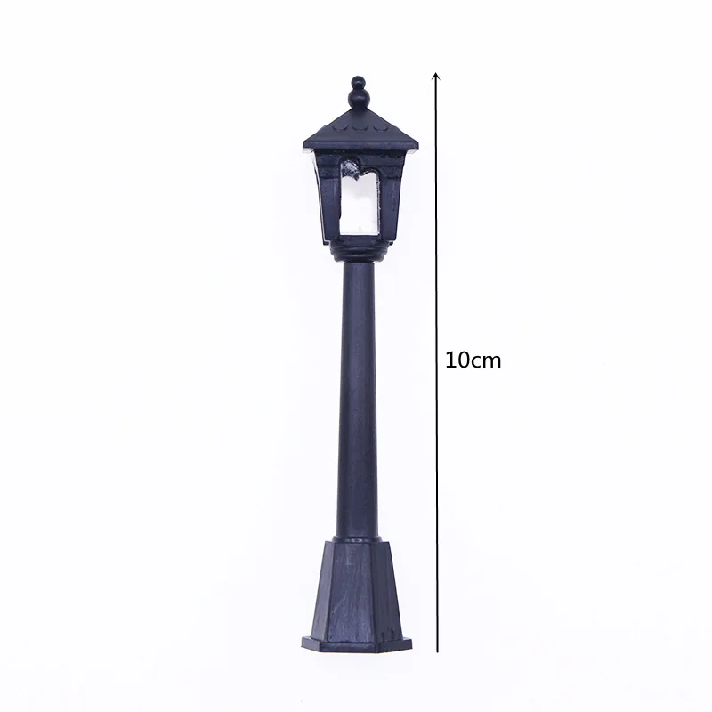 Doolhouse doll house Christmas mini plastic street light, garden micro-landscape decoration ornament, simulation model