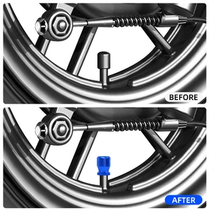 Roda da motocicleta pneu válvula Stem Caps, CNC hermético capas para Yamaha R1, R3, R25, MT-09, Mt07, Fazer Fz6, Xj6, R15, TMAX, YS125, XTZ125 6 principais vendas pneu moto xj6 - №6