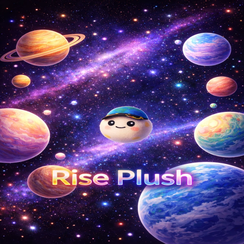 

Плюшевая игрушка Rise Anime 2026: Милая кавайная мягкая кукла, мультяшная фигурка, подарок для детей, декор для комнаты, коллекционная вещь