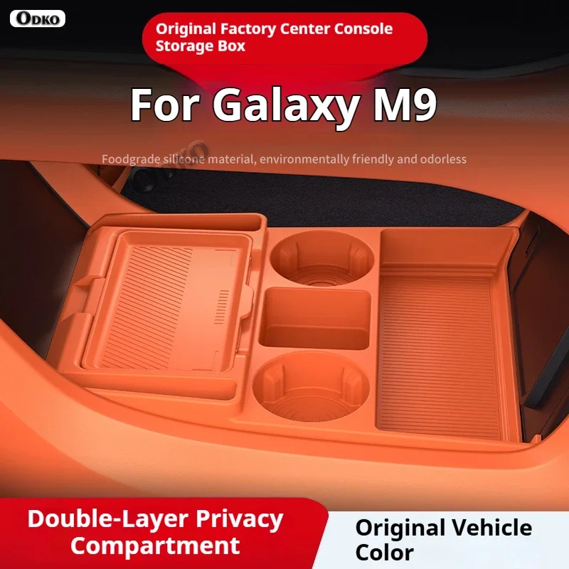 

Silicone Storage Box 2025 FOR Geely Galaxy M9 Center Console Modification Anti-slip Pad Accessories Organizer Decoration