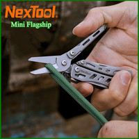 NexTool Mini Flagship 10 in 1 Multitool Portable Pocket Knife EDC Keychain Multi Tool Folding Pliers Scissors Bottle Opener