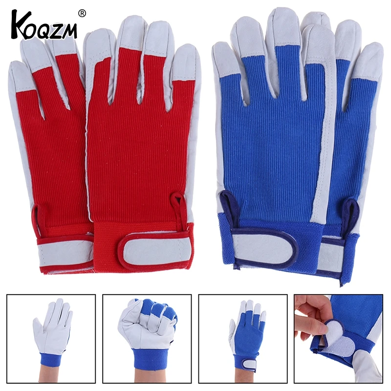 

1 Pair Finger Welding Work Gloves Heat Shield Cover Safety Guard Protection Protective Gloves