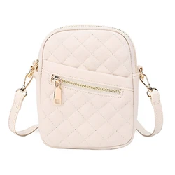 Crossbody Bag Shoulder Bag for Girl Women Solid Color Travel Bag Fashion Leisure Bag Messenger Bag Mini Cellphone Bag 517D