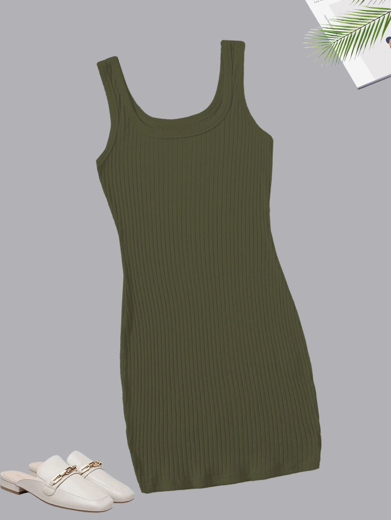 Zomer nieuwe stijl mouwloze casual getailleerde damesjurkset van drie stuks