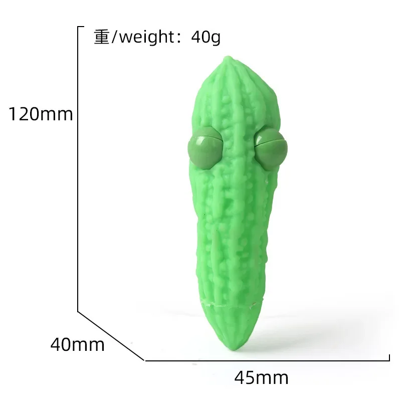3 pezzi gioco per bambini giocattoli da spremere giocattoli antistress strumenti per alleviare lo stress elasticità giocattolo di sfiato simulare frutta