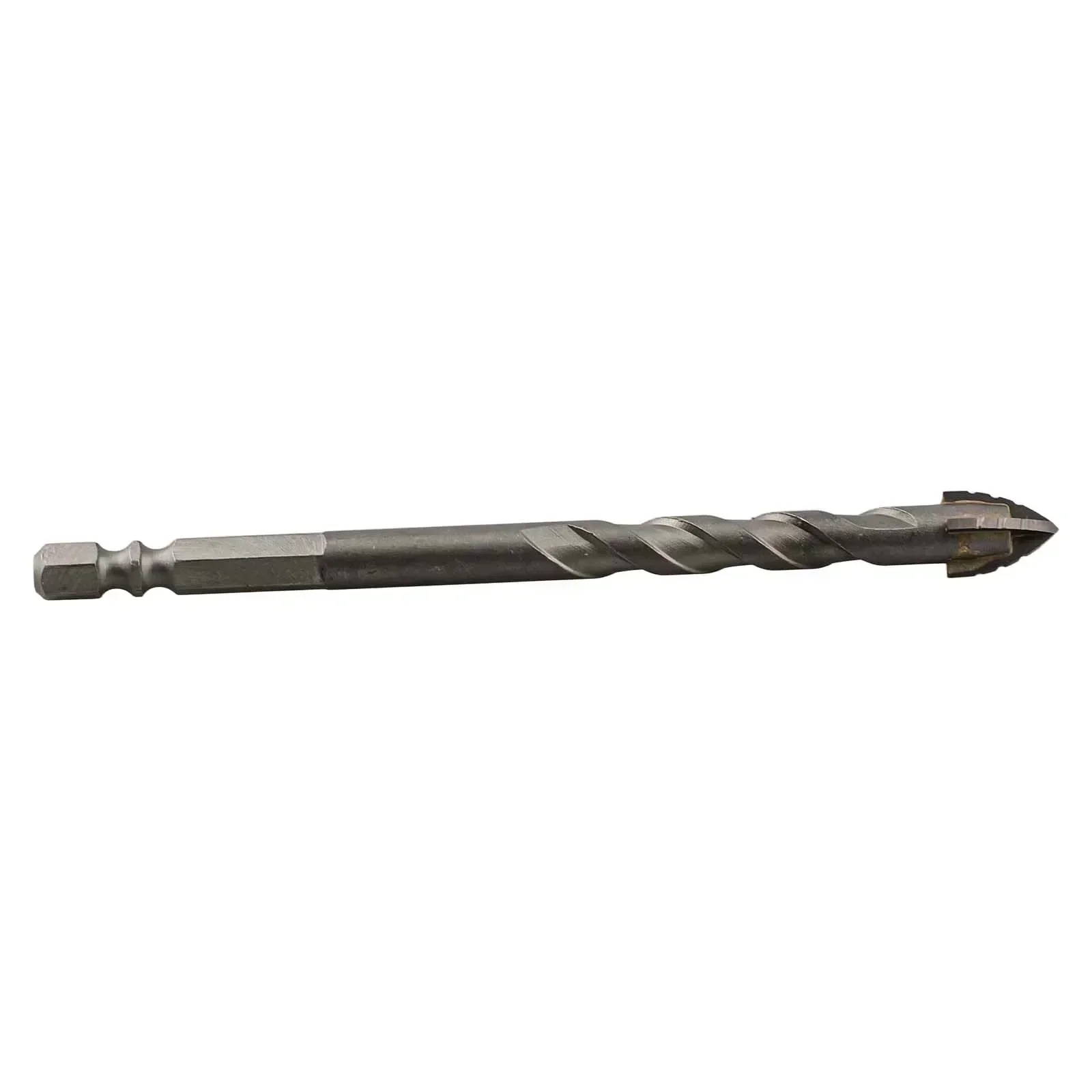 6pcs Four-Flute Eccentric Drill Drilling Glass Tile Punching Triangle Drill Bit 4/5/6/8/10/12 Eccentric Drill Toothed Drill Set