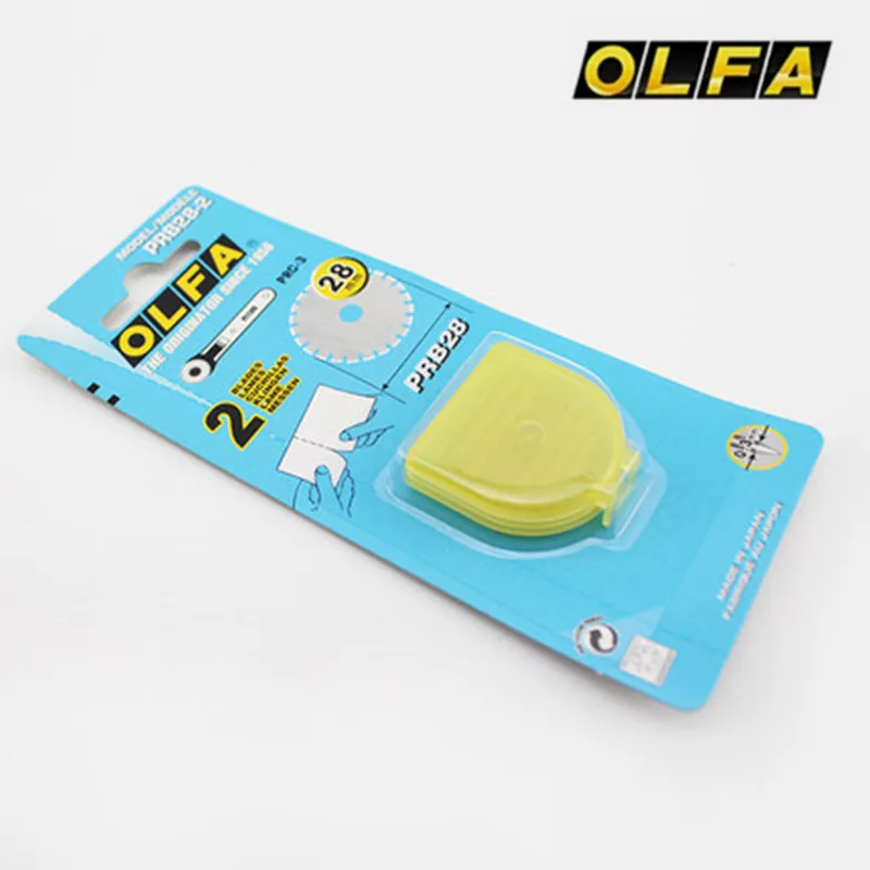 OLFA PRB28-2 Rotary Knife Replacement Blades 28mm Utility Cutter Blades for PRC-3