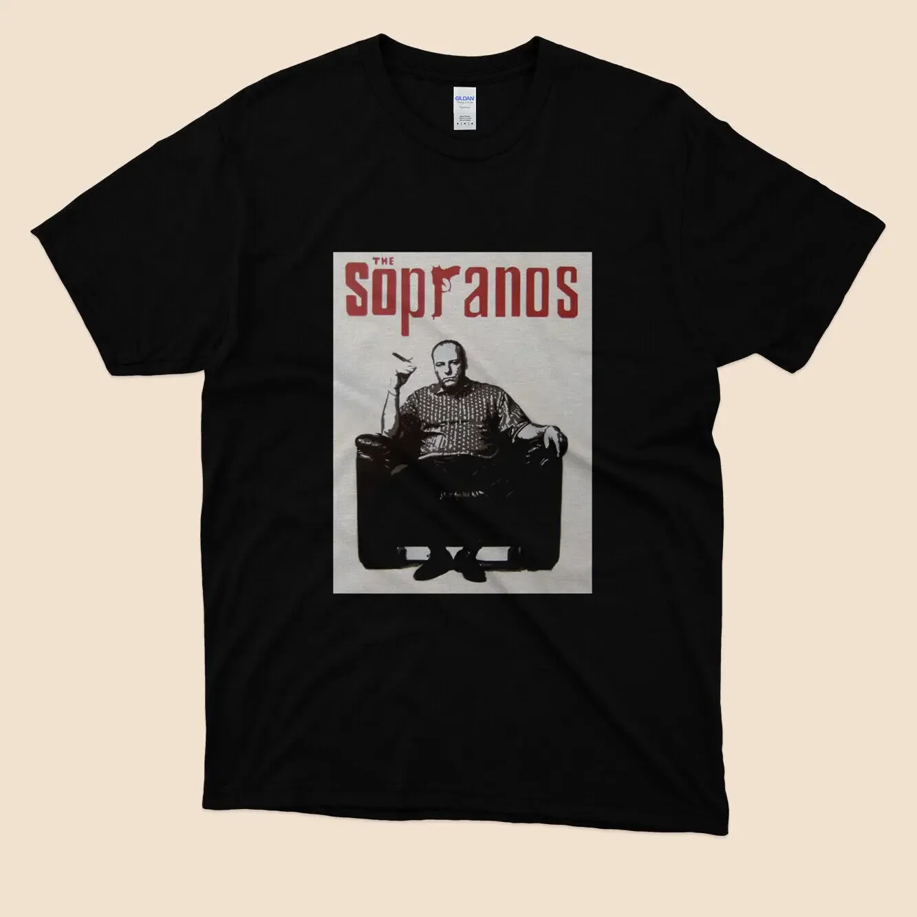 NWT The Sopranos Classic Black T shirt Size S to 5XL