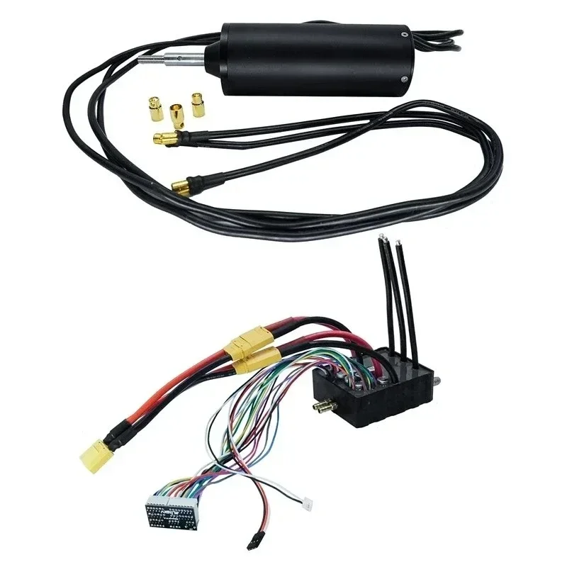 

200A Single High Current VESC6 Speed Controller + IP68 Waterproof 100KV 120 KV Motor 65161 for Electric Surfboard