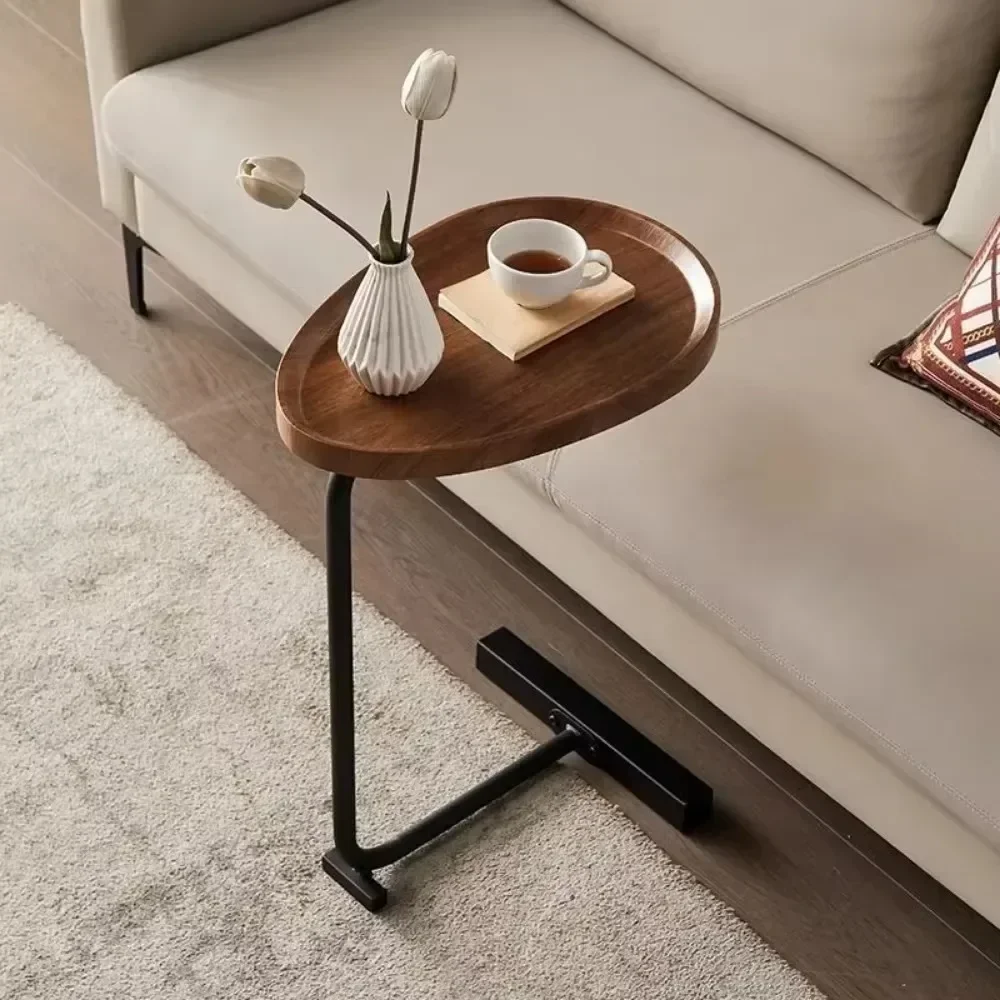 Coffee Tables Sofa Side Table Minimalist Mobile C Shape Living Room Shelf Balcony Leisure Desk Mini Cabinets Simple Tea Desks