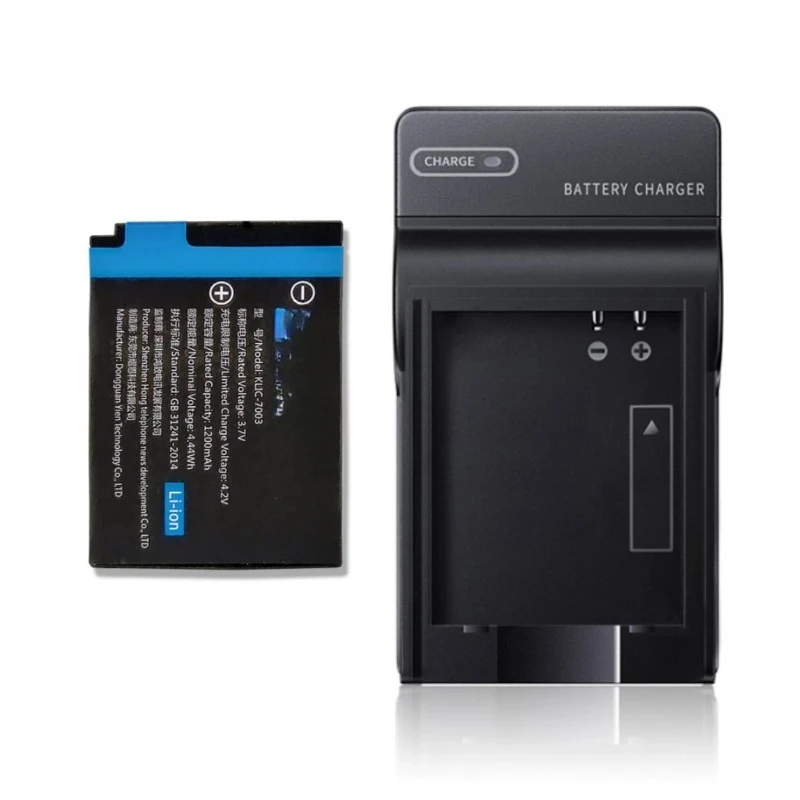 بطارية كاميرا KLIC-7003 جديدة عالية الجودة 3.7 فولت 1200 مللي أمبير في الساعة لـ Kodak V803 V1003 V1005 M380 M420 M381 Z950