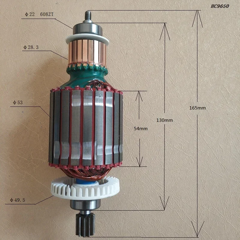 Imagem -02 - Elion Acessórios Máquina de Lavar Carro Ac220240v Rotor Adequado para 1600 1800 2000w Motors Hc9640 9650 9655