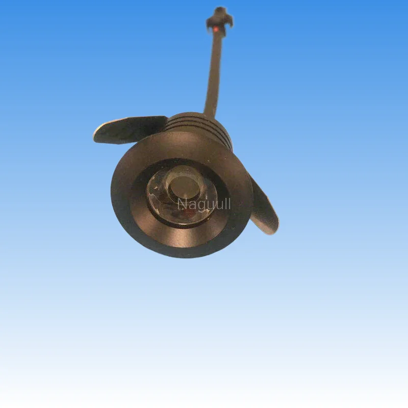 black LED  Spot Lights Ceiling 3200K Adjustable Tilt Twist & Lock Mains85-265v LED Compatible - IP20 Rated Nickel Ceiling