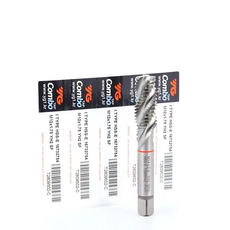 Imagem -05 - Hss-ex Torneira Espiral para Aço de Ferro Fundido e Inoxidável Yg1 T2809 Combo m3 m4 m5 m6 m8 M10 M12 M16 M18 M20 M27 M30 Etc.