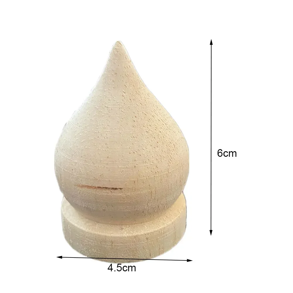 1PC 6x4.5cm Wood Carving Cabinet Foot European Solid Furniture Legs TV Seat Feets Vintage Home Decoration Crafts Accessories