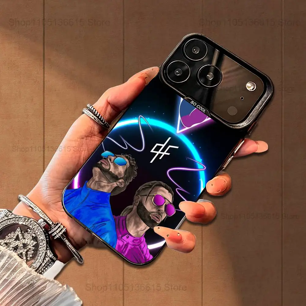 حافظة هاتف رائعة من مغني الراب P-PNL Q-QLF لهاتف iPhone 16,15,14,17,13,12,11,Mini,Pro,SE,XS,MAX,Air,Black غطاء سيليكون غير لامع #6