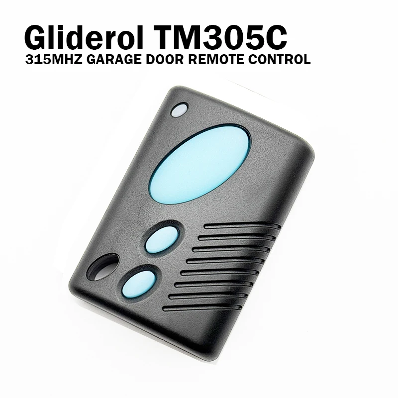 

Gliderol TM305C Пульт дистанционного управления гаражными воротами 315 МГц Электрический открыватель дверей, совместимый с Glidermatic GRD GTS Optima 2000