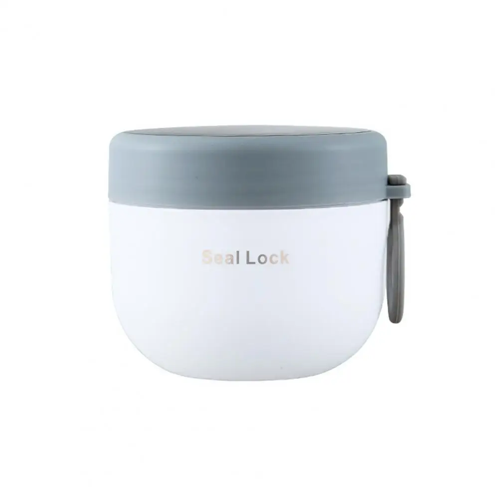600ML/800ML Insulated Cup Food Grade Meal Prep Container Easy to Clean Detachable Parfait Cup On-the-Go Container Outdoor