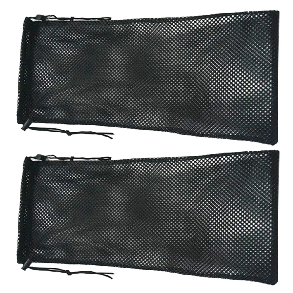 Borsa da snorkeling in rete galleggiante da 2 pezzi Rete compatta a secco per accessori per immersioni subacquee Sport acquatici all'aperto Organizzatore di attrezzature essenziali da viaggio