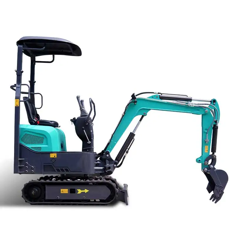 Customized Mini Excavator Manufacturer 1-2ton Excavators Kubota Engine Construction Machinery Small Digger For Closed Cabin