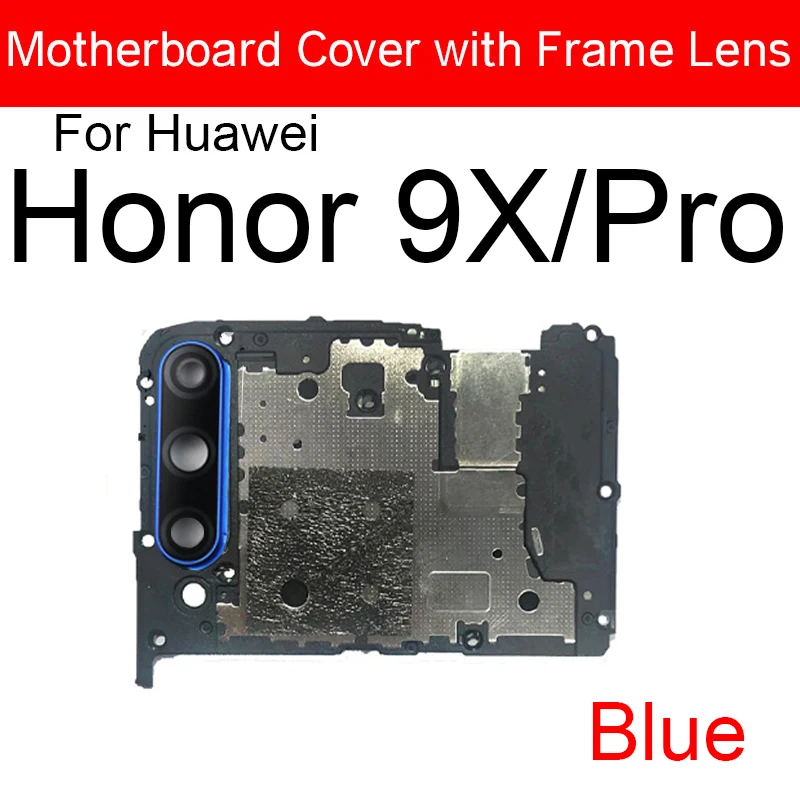 Mainboard Frame Cover For Huawei Honor 8X 9X Pro 9A X20 X10 Max Back Motherboard Antenna Cover Small USB Board Reapir Parts