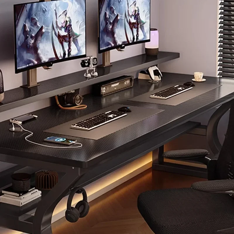 Conference Designer โต๊ะทํางานสมัยใหม่บ้านหรูหราเขียนโต๊ะคอมพิวเตอร์แล็ปท็อปความงาม Gamingtisch เฟอร์นิเจอร์ห้องนั่งเล่น