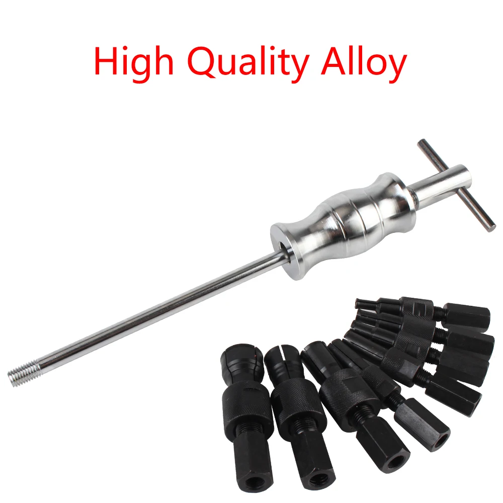 Blind Hole Bearing Extractor Car Repair Tools Armature Bearing Pullers Disassembly Kit Bearing Removal Tools 9PCS/set