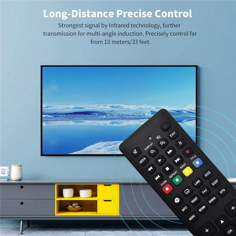 AEE7-استبدال جهاز التحكم عن بعد RC1208 لتلفزيون Medion MD 30297 MD20255 MD20294 MD21080 MD21106 MD21131 MD21161 MD21189 MD21166
