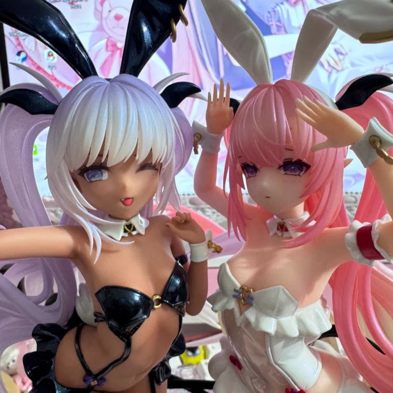 

BearPanda Anime Figure One Sixth Scale Thermosensitive Paint Gaze Following Eyes Replaceable Face Lulum Kuromu Heart Shaped Base