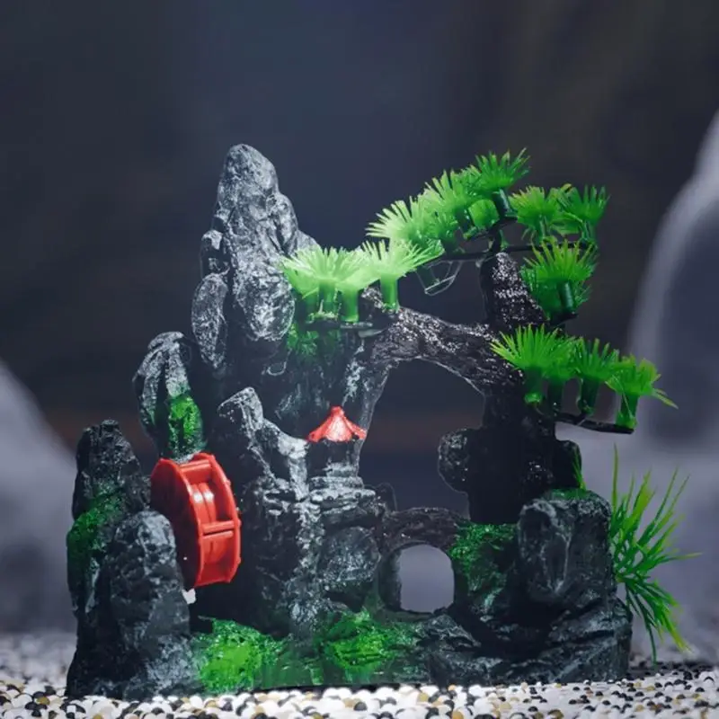 97QD魚タンクロッカリー人工草工芸シミュレーションランドスケープグラス植物魚タンク造園魚タンク植物