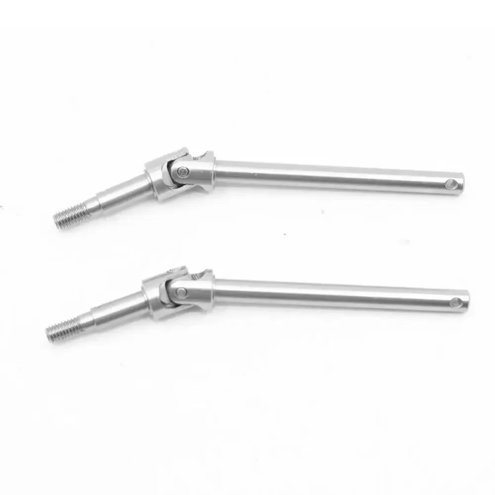 2pcs Metall Vorderachse cvd Edelstahl Antriebswelle für mn128 mn86 mn86s mn86k mn86ks mn g500 1/12 rc Auto Upgrade Ersatzteile