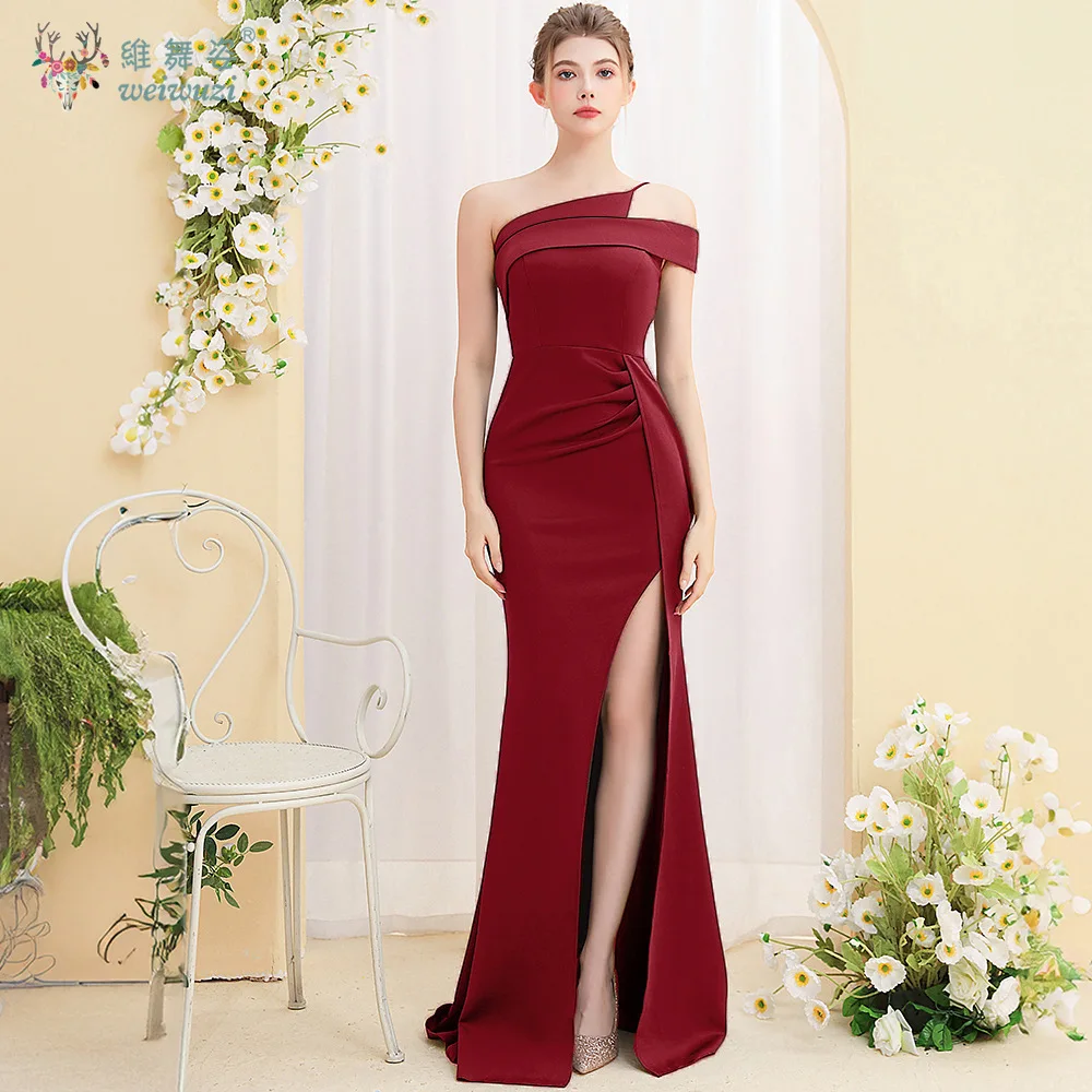 Sexy rückenfreies schwarz-weißes schulterfreies Maxi-Sommerkleid für Damen, luxuriös, Hochzeit, Geburtstag, Abschlussball, Fischschwanz, elegante lange Abendkleider