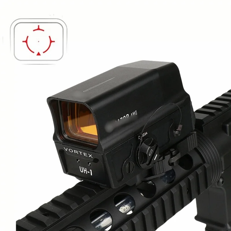 

Tactical Optics Holographic Gen I Red Dot Sight Weapon Rifle Scope VMX-3T 3X Magnifier for Hunting Dynamic Close Quarters Combat