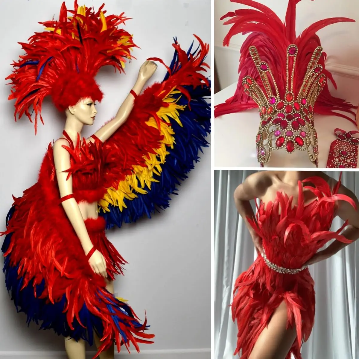 20/50pcs 25-30cm Rooster Tail Feathers for Crafts Carnival Accessories Natural Long Feather Plumes Chicken Headdress Decoration