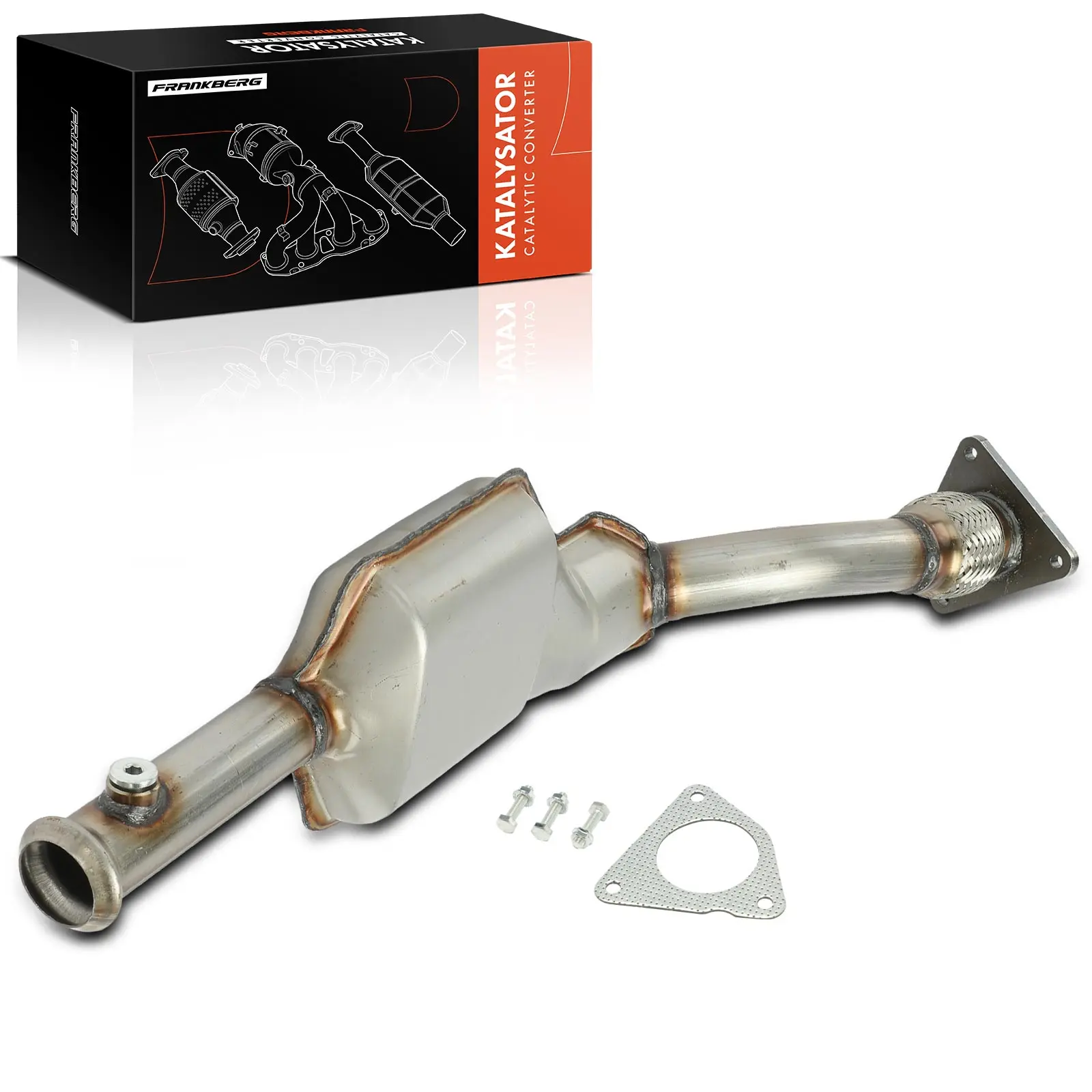 Frankberg 1x katalysator voor Renault Megane I Scénic I 1998-2003 7700422948 820016214 8200162128 7700432799 7700437389