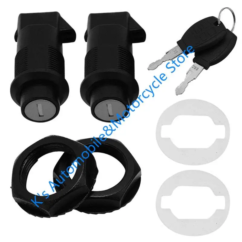 

Q39F Motorcycle Hard Saddlebag Locks With Keys Set 2 Keys Saddlebag Lock Motorbike Accessories
