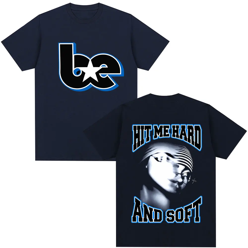Hit Me Hard and Soft Tour Merch T Shirt Men Women Clothing Fashion Hip Hop T Shirts Cotton Loose Short Sleeve T-shirts Fans Gift