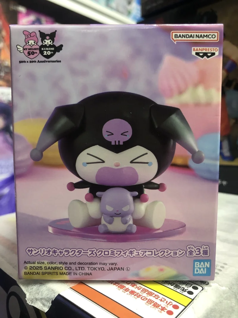 Original SANRIO Kawaii Figur Puppe Kuromi Desktop Dekorationen Spielzeug Geschenke