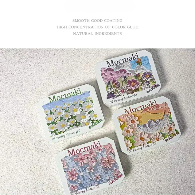 ثلاثية الأبعاد النفط اللوحة جديد مسمار كريم هلام لصق الملمس النحت الورنيش النقش مسمار الفن هلام مانيكير الزينة